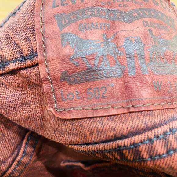 Overdyed Men's Levi's 502 Jeans - Picture 7 of 7